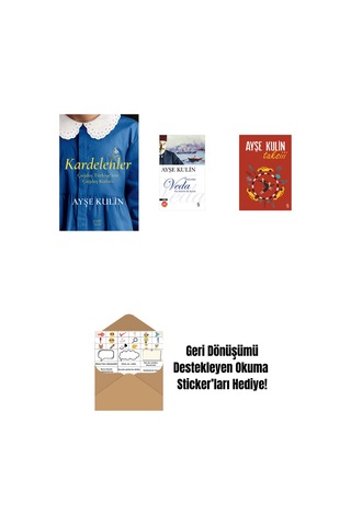 Kardelenler + Veda Midi Boy + Taksiii + Okuma Sticker'ları