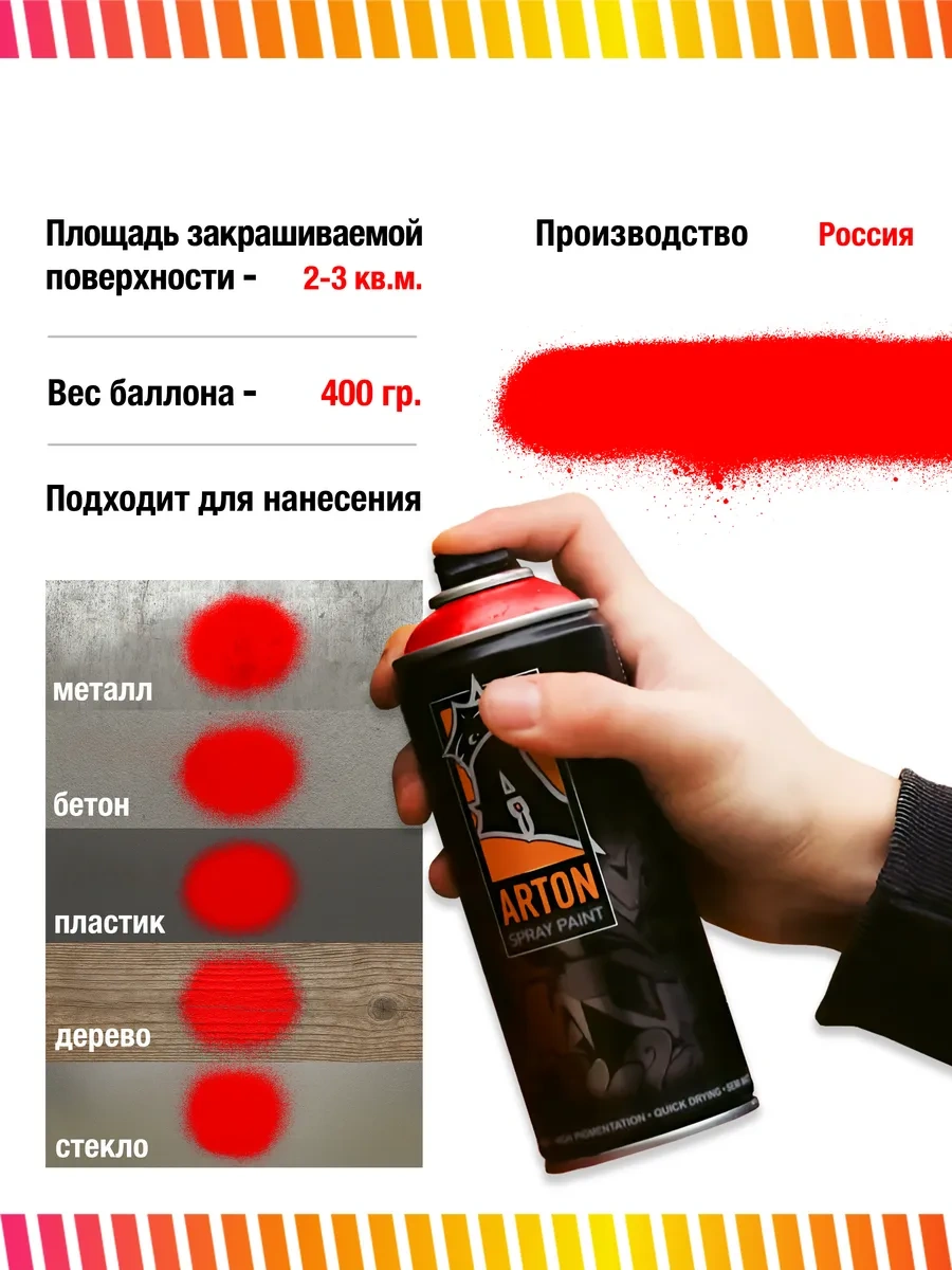 Arton Graffiti Boyalı Sprey A305 Classic Red Kırmızı 29220626