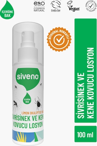 Siveno Sivrisinek ve Kene Kovucu Sprey Losyon Bitkisel Tüm Vücut İçin Aile Boy 100 ml