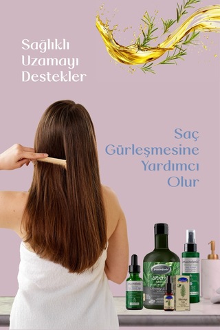 Mecitefendi Aura Biberiye Saç Bakım Seti
