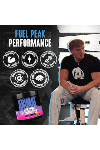 Animal Creatine Chews Tablets - 120 Count