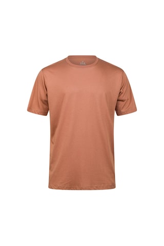 2as Axel Erkek Bisiklet Yaka T-shirt Kahve