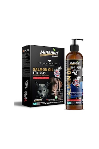 Mutamin Organics Norveç Somon Balık Yağı 400 ML