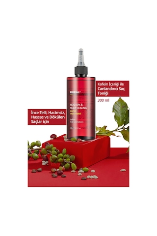 Kafeinli, Dökülme Karşıtı Sıvı Saç Kremi Kundal Head Spa & Scalp Scalıng Caffeine Water Treatment