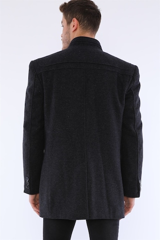 Plt8387 Dewberry Erkek Palto-desenli Lacivert Desenli Lacivert