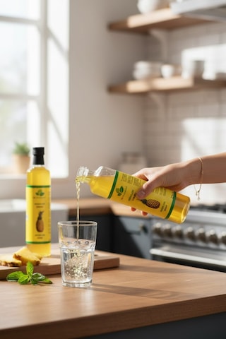 Bromelain Ananas Ve Koenzim Q10 İçeren Detox Şurubu 250 Ml