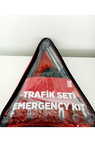 Oto Trafik Ve Ilkyardım Seti Üçgen Tüvtürk Onaylı