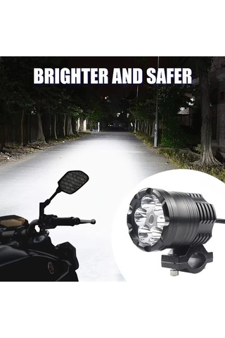Motion003 Nlpearl Led Motosiklet Köpük Işığı 2 Adet Işık 1 Adet Anahtar 12v Sert Kablolama Motorlu Araçlar