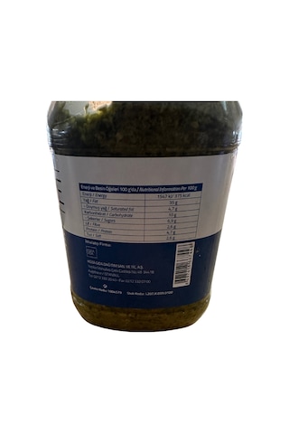 Pesto Fesleğenli Makarna Sosu 1kg