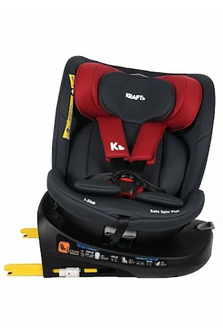 Kraft Safe Spin Plus I-size Oto Koltuğu 0-36 Kg Kırmızı