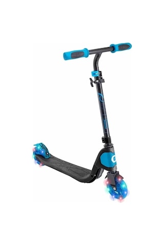 Evo 2 Tekerlekli Katlanabilir Light Speed Işıklı Mavi Scooter