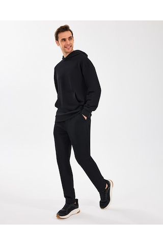 Skechers M Essential Hoodie Sweatshirt Erkek Siyah Sweatshirt S242110-001 Siyah