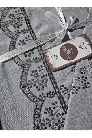 Maryam 6 Parça Pike Takımı Gri