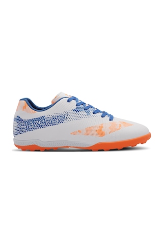Slazenger Cyprus Hs Erkek Halı Saha Beyaz / Saks Mavi Futbol Ayakkabısı Beyaz / Saks Mavi