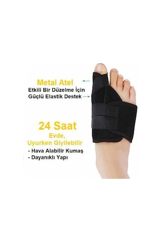 Ankaflex Halluks Gece Ateli Ayak Baş Parmak Kemik Çıkıntısı Düzeltici