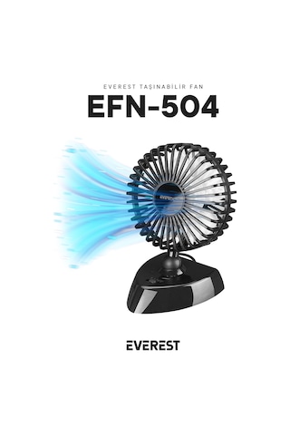 Everest Efn-504 Masa Üstü Usb  Fan