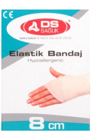 DS Damla Sağlık Elastik Bandaj 5'li 8 CM x 150 CM