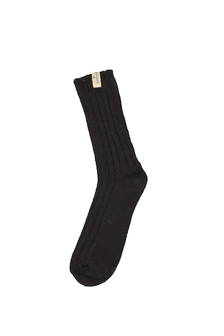 Bolero Nordsox E31 Erkek Alpaka Yün Soket Çorap 41-45 Siyah