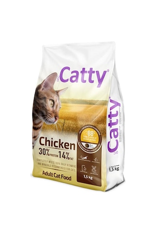 Catty Tavuklu Yetişkin Kedi Maması 1,5 Kg