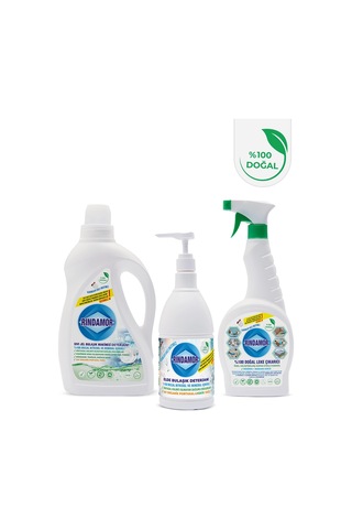 3lü Temizlik Seti-leke Çıkarıcı-bulaşık Makinesi-elde Bulaşık Deterjanı 2200 ML