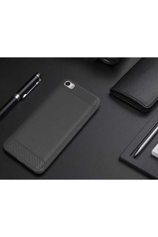Xiaomi Mi 5s Kılıf Zore Room Silikon Kapak Gri