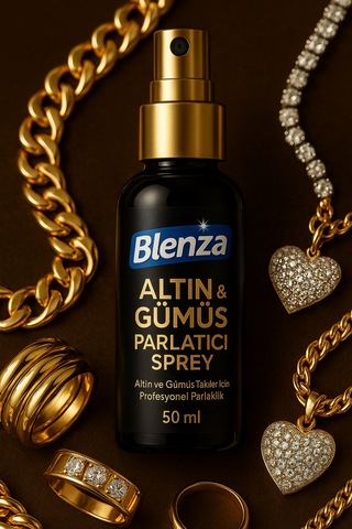 Blenza Mücevher Altın Gümüş Ve Takı Temizleme Parlatma Suyu 50 Ml Diğer