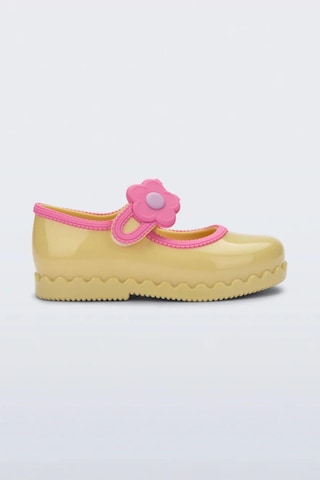 Melissa Mini Kız Bebek Hip Ballerina Renkli Sarı Şık Ayakkabı-14713