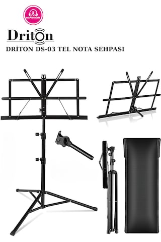 Driton Ds-03 Portatif Katlanabilir 2 Kademe Ayarlanabilir Taşıma