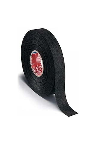Polyester Bez Kablo Sarma Bandı 19 Mm X 15 Metre Siyah