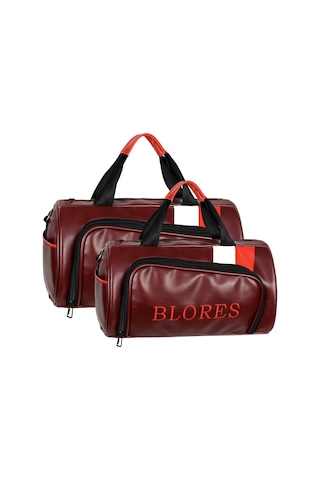 Galb Leather Telefon Ve Cuzdan Bolmeli Ic Kisimda Gizli Fermuarli Tam Astarli El Ve Omuz Spor Cantasi 40cm 47cm Bej