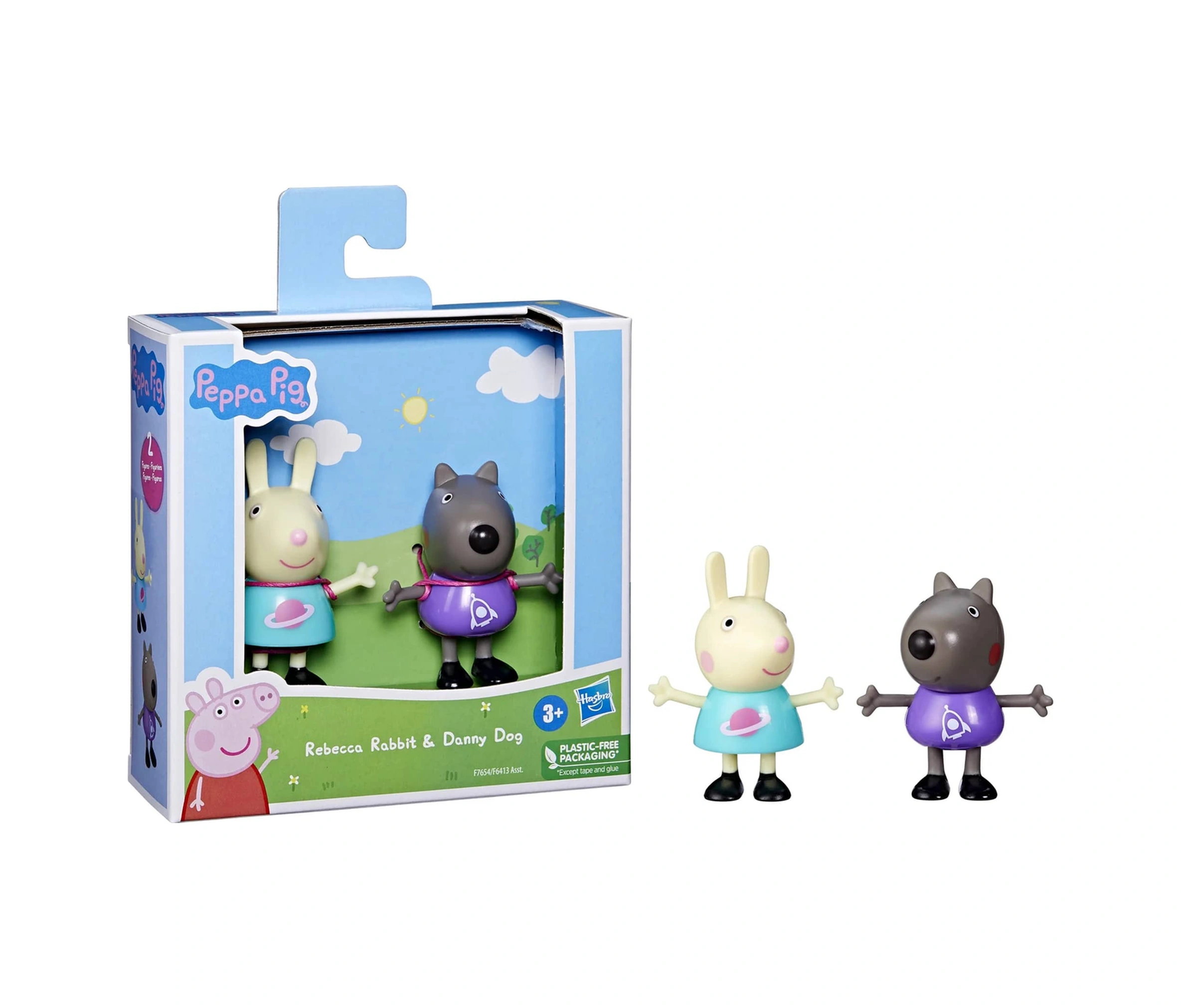 Peppa Pig Peppa'nın En İyi Arkadaşları Rebecca Rabbıt & Danny Dog