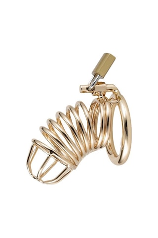 Pembe Tilki Penis Pompası Gold Penis Kilidi 45 MM