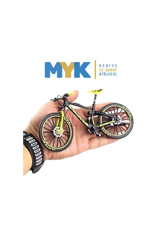 Metal Bisiklet Modeli 1:8 Ölçek Tüm Fonksiyonları Çalışır, Koleksiyonluk Dekoratif Tasarım