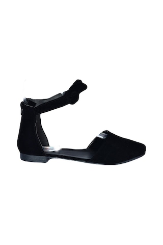 Fox Shoes Siyah Kadın Babet H726761502 Siyah