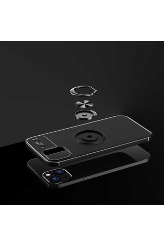 Apple iPhone Uyumlu 13 Mini Kılıf Ravel Silikon Kapak