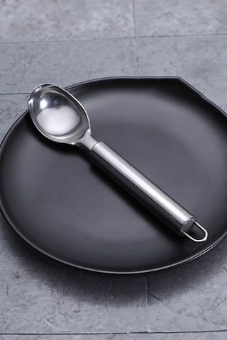 Metal Top Dondurma Alma Kaşığı Cin508 Gri - Gümüş