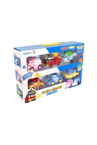 Polı Zr-914 Robocar Poli Gogo Rescue Deluxe 6 Lı Set -