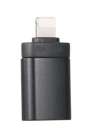Pazly Mini Usb2.0 Otg Adaptörü, Alüminyum, Siyah/beyaz, Tak Ve Çalıştır, Geniş Uyumluluk, İos Uyumlu, Kısa Boyutlu