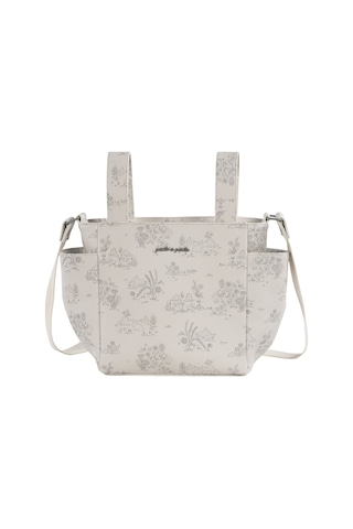Pasito A Pasito Toile De Jouy Crossbody Bebek Bakım Çantası Cream Krem