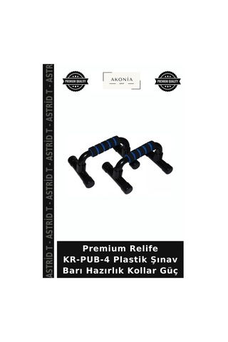 Premium Relife Kr-pub-4 Plastik Şınav Barı Hazırlık Kollar Güç