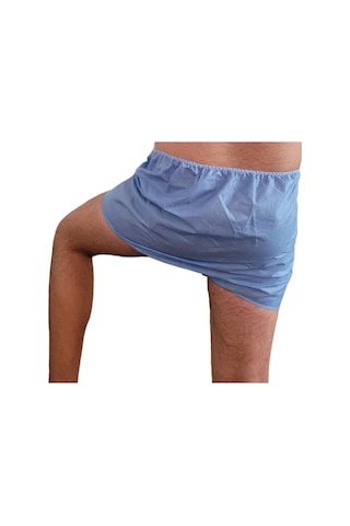 White Guard 10 Lu Pakette Mavi Tek Kullanımlık Erkek Boxer, Kullan At Erkek Don