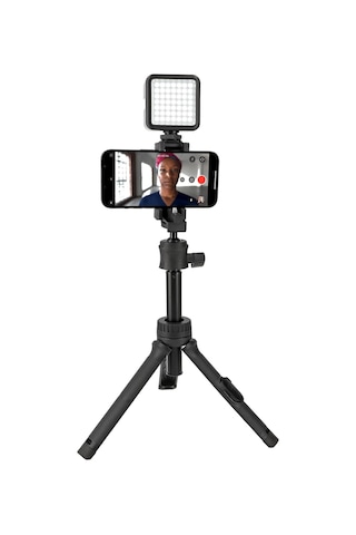 F3 Mini Tripod & Selfie Çubuğu 2'si 1 Arada, Bluetooth Uzaktan Kumanda, 75 Cm Uzayabilen, 2,5 Kg Taşıma Kapasite Diğer