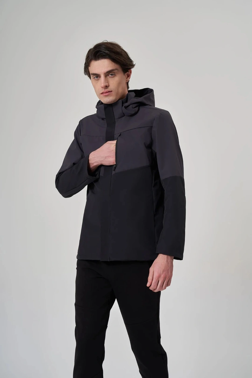 Exuma Erkek Yağmurluk - 1511003 Siyah 1511003-sıy Siyah