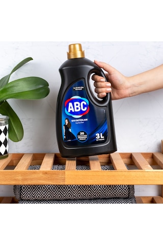 ABC Siyahlara Özel Sıvı Çamaşır Deterjanı 50 Yıkama 3 x 3 L