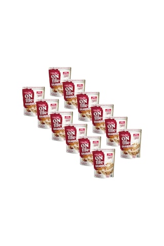 Yayla Onlife Hurmalı Ve Elmalı Granola 200 G X 12 Adet