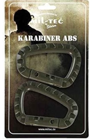 MİL-TEC OD CARABINER ABS Çok Renkli