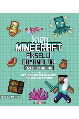 %100 Minecraft Pikselli Boyamalar Özel Biyomlar %100 Minecraft Pikselli Boyamalar Özel Biyomlar