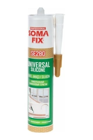 Somafıx Se280 Genel Amaçlı Silikon 280 Gr - Şeffaf Silikon Somafıx Se280 Genel Amaçlı Silikon 280 Gr - Şeffaf Silikon