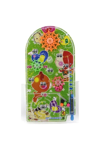 Süper Mini Pinball Oyunu Çarklı Puanlı 2 İn 1 Eğlenceli Pinbol Oy
