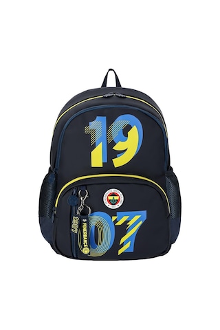 Fenerbahçe Orjinal Lisanslı 1907 Okul Çantası ,sırt Çantası, Taraftar Çanta25743 Desenli